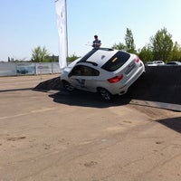 Photo taken at BMW Модус Воронеж by Olen&amp;#39;ka R. on 4/29/2012
