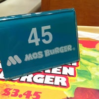 Photo taken at MOS Burger by Lai Choo W. on 10/3/2011