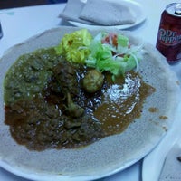 Photo taken at Abyssinia Restaurant by Lizzy L. on 10/2/2011