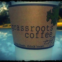 Photo taken at Grassroots Coffee Company by Shae T. on 10/15/2011