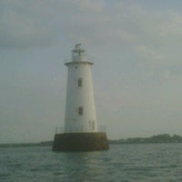 Photo taken at Great Beds Lighthouse by Andrew F. on 5/29/2011
