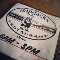 Photo taken at Flap-Jacks Pancake House Restaurant by Jezlia M. on 7/8/2012