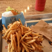 Photo taken at Elevation Burger by B M. on 12/9/2011