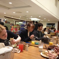 Photo taken at NYU Hayden Dining Hall by Stephen B. on 1/23/2012