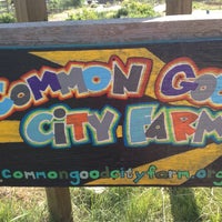 Photo taken at Common Good City Farm by NaomiO on 5/19/2012
