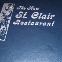 Photo taken at New Saint Clair Restaurant by Robyne B. on 10/8/2011
