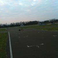 Photo taken at Brooklands Skate Park by Tam J. on 2/29/2012