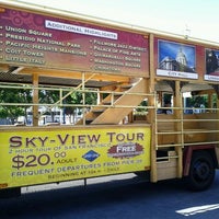 Photo taken at Sky View Bus - City Tour by Thiago F. on 9/7/2011