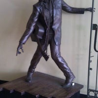 Photo taken at Elvis Presley Statue by Carlos P. on 8/4/2011