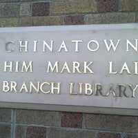 Photo taken at Chinatown Branch Library by Gilbert on 12/10/2011