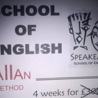 Photo taken at Speakeasy School Of English by Silvia M. on 10/19/2011