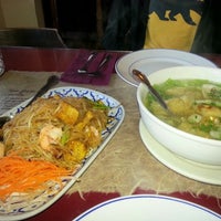 Photo taken at Bangkok Thai Cuisine by Lucy N. on 7/8/2012