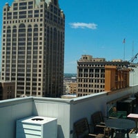 Photo taken at Milwaukee Athletic Club Rooftop by Garrett V. on 7/12/2011
