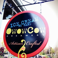 Photo taken at Owowcow Creamery by Mike M. on 4/13/2012