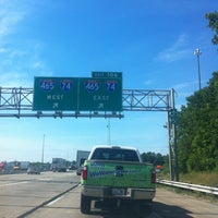 Photo taken at I-465 / I-65 Interchange by Samantha S. on 6/14/2012