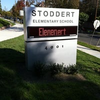 Photo taken at Stoddert Elementary School by Rob P. on 10/7/2011
