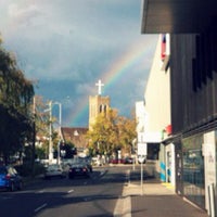 Photo taken at Moonee Ponds by Louis B. on 4/22/2012