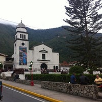 Photo taken at Plaza Bolívar by Ender O. on 8/17/2011