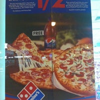 Photo taken at Domino&amp;#39;s Pizza by k m. on 4/19/2012