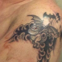 Photo taken at Empire Tattoo &amp;amp; Piercing Raleigh by Richard B. on 2/9/2012