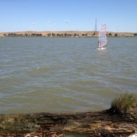 Photo taken at Sherman Island Kiteboarding by Will M. on 5/12/2012