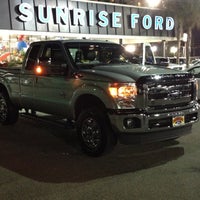 Photo taken at Sunrise Ford of North Hollywood by Mike C. on 8/31/2012