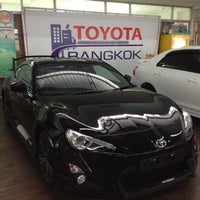 Photo taken at Toyota Bangkok by Nirantree E. on 9/6/2012