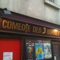 Photo taken at Comédie des Trois Bornes by Franz M. on 8/15/2012