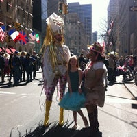 Photo taken at NYC Easter Parade 2012 by Ron on 4/8/2012