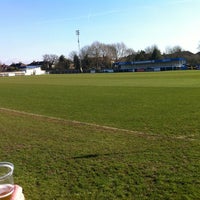 Photo taken at Wealdstone FC by David E. on 2/26/2012