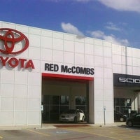 Photo taken at Red McCombs Toyota by Billy R. on 7/19/2012