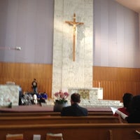 Photo taken at St. Genevieve Catholic Church by Jun G. on 6/17/2012