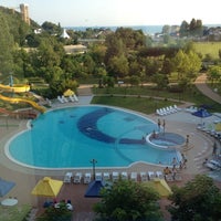 Photo taken at Molnia Hotel Nebug 4**** by Vlad P. on 7/14/2012