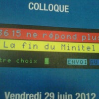Photo taken at Institut des sciences de la communication du CNRS by Stephane M. on 6/29/2012