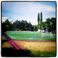 Photo taken at Футбольное поле by Max P. on 8/6/2012
