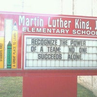 Photo taken at Martin Luther King Elementary School by Keenan W. on 11/9/2011