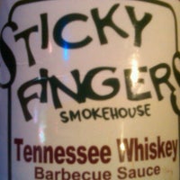 Photo taken at Sticky Fingers Smokehouse - Get Sticky. Have Fun! by James G. on 4/3/2011