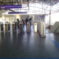 Photo taken at Estação Comendador Ermelino (CPTM) by Samuel P. on 8/31/2012