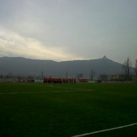 Photo taken at Mtskheta Stadium | მცხეთის სტადიონი by Tata B. on 12/21/2011