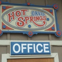 Photo taken at Orvis Hot Springs by Douglas R. on 1/7/2012