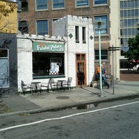 Photo taken at Moody&amp;#39;s Falafel Palace by Christopher S. on 9/21/2011