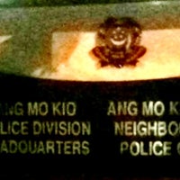 Photo taken at Ang Mo Kio Police Division HQ / Ang Mo Kio North Neighbourhood Police Centre by Ruby S. on 8/15/2012