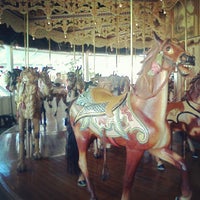 Photo taken at Burlington carousel museum by Amy B. on 7/21/2012