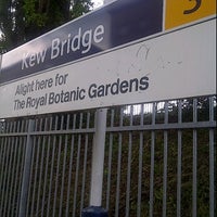 Photo taken at Kew Bridge Railway Station (KWB) by Jo B. on 5/19/2012