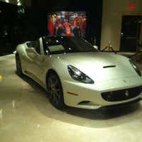 Photo taken at Ferrari Maserati Showroom and Dealership by Michael on 10/23/2011