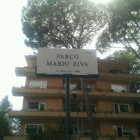 Photo taken at Parco Mario Riva by Alberto M. on 9/4/2011