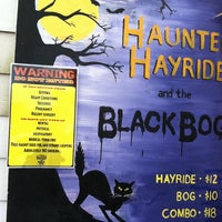 Photo taken at Springboro Haunted Hayride by marc m. on 9/24/2011