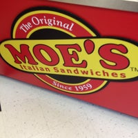Photo taken at Moe&amp;#39;s Italian Sandwiches by Jose M. on 1/9/2012