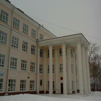 Photo taken at Школа №9 им. А. С. Пушкина by Anton L. on 1/5/2012