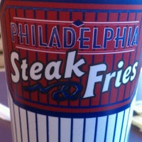 Photo taken at Philly Cheese Steak by Judy E. on 9/23/2011